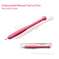 Disposable Pink Handmade Eyebrow Tattoo Pen